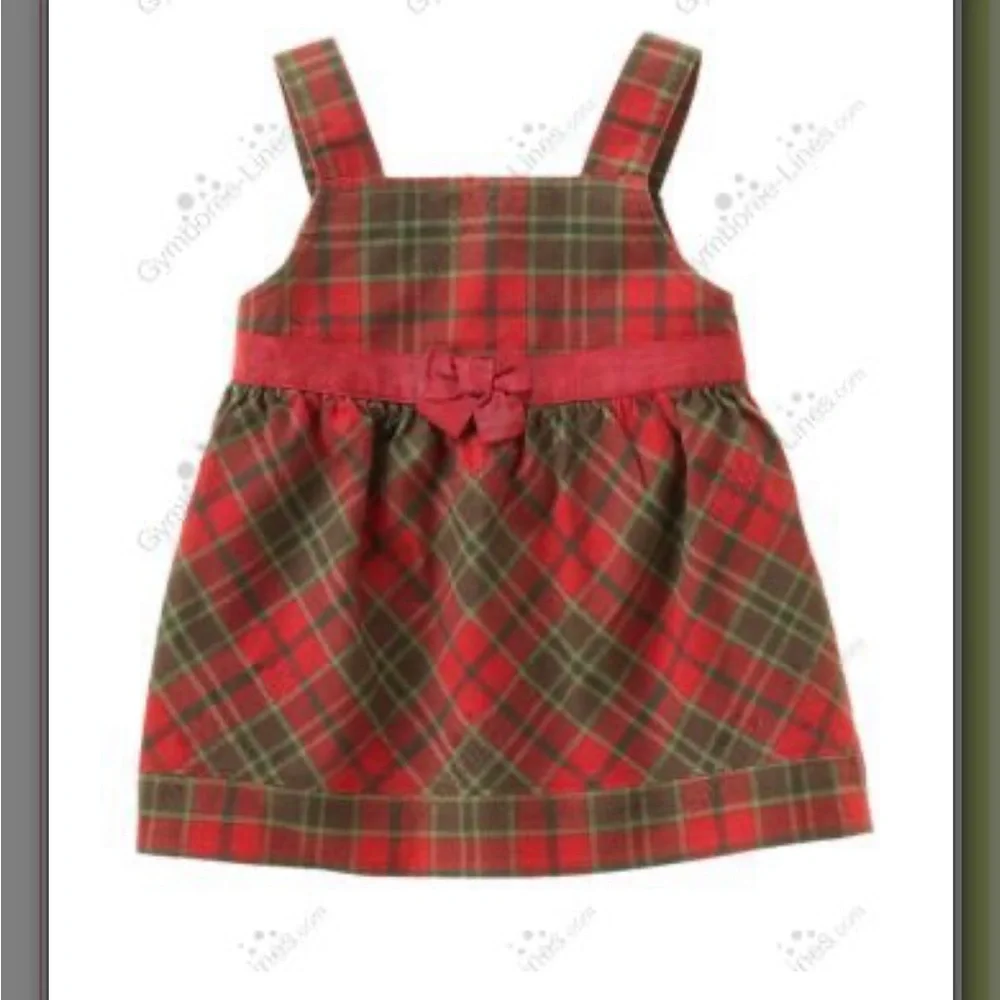NWT Gymboree Mountain Cabin Plaid Swing Top  Size 8 2007 Line